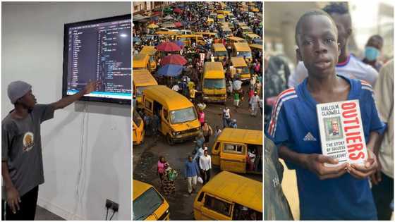 Nigerian boy who used to work as bus conductor & live under Oshodi bridge saved, learns how to website