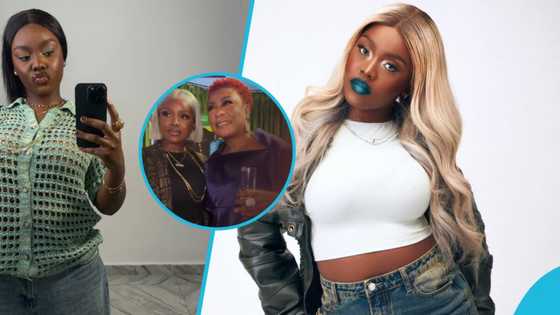 66th Grammy Awards: Gyakie spotted in Los Angeles chilling with Teni and Burna Boy's mum