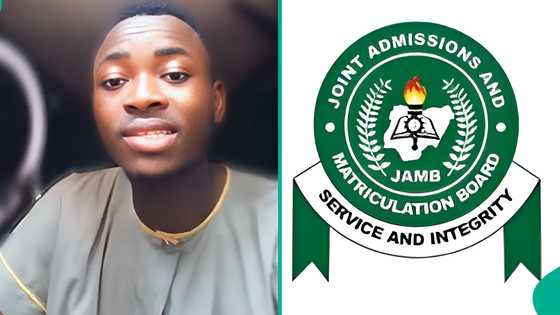 Boy who called out JAMB over his 2025 UTME score of 154 celebrates new exam date, shows slip