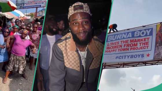 Burna Boy rewards Ghana’s Makola market women for dancing to his song in heartwarming video