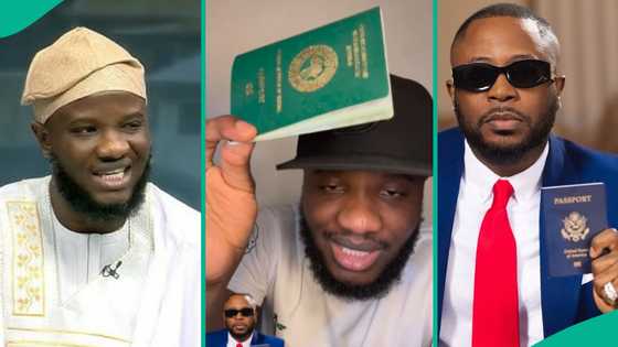 Deeone reacts to Tunde Ednut's American citizenship celebration in video: "It's not an achievement"