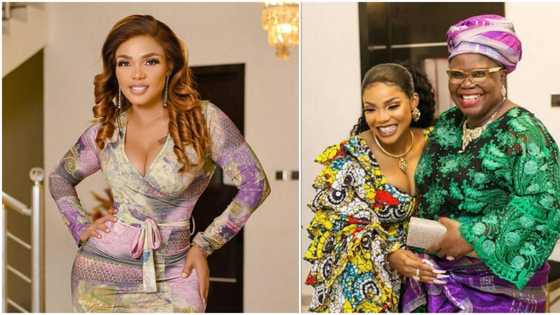 "I wish you're here to see me fall in love again": Iyabo Ojo remembers mum 2 years after death, shares video