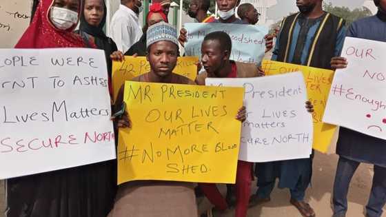 Matasa Sun Fita Gari Sunyi Zanga-Zanga Kan Yawaitar Kashe-Kashe a Arewa