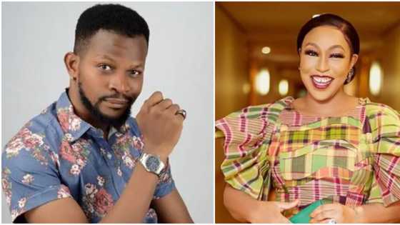 Nollywood actor Uche Maduagwu shares prophecy that Rita Dominic will get married and have a baby this year