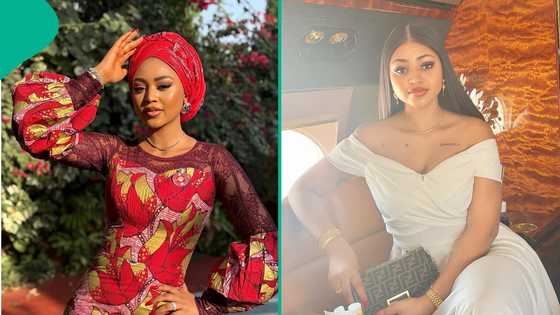 Regina Daniels flaunts billionaire husband in fresh pics, pens life advice to fans: "Forever young"