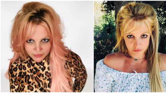 I'm so excited, American Singer Britney Spears says as she gets her first iPad at age 39