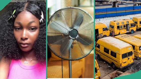 Nigerian bus driver put 'ceiling' fan for himself alone, video trends online
