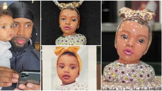 American rapper Safaree makes stunning pendant of daughter's image, flaunts jewellery on social media