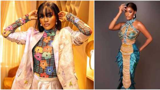 "I've won sha, go to court": BBN's Beauty replies people dragging her for emerging AMVCA's Best Dressed