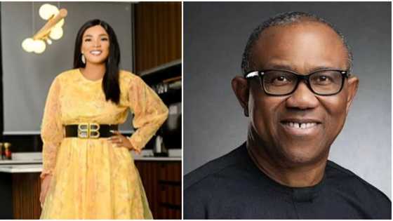"I hear say my excellency won Lagos": Iyabo Ojo rejoices as Peter Obi floors APC to win Lagos