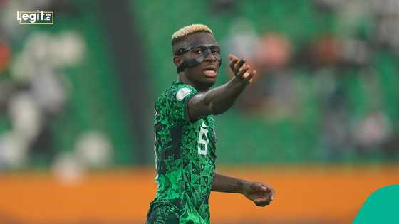 Super Eagles forward Victor Osimhen confronts player who injured him during 2026 WCQ, video