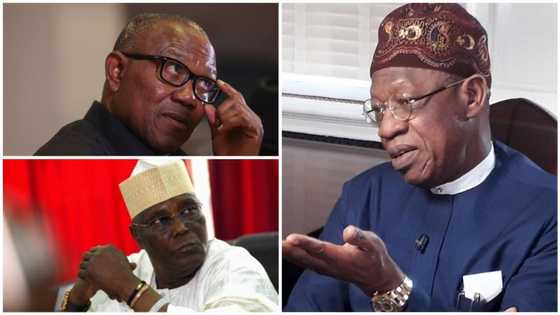 "You lost woefully, accept defeat": FG gives Atiku, Obi heavy knocks