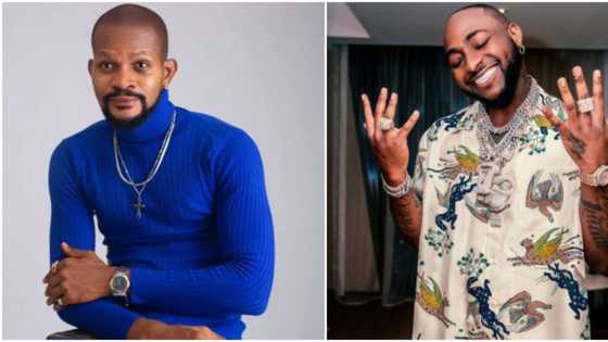 "You need to see pastors for deliverance": Uche Maduagwu reacts as Davido loses another friend Tommy