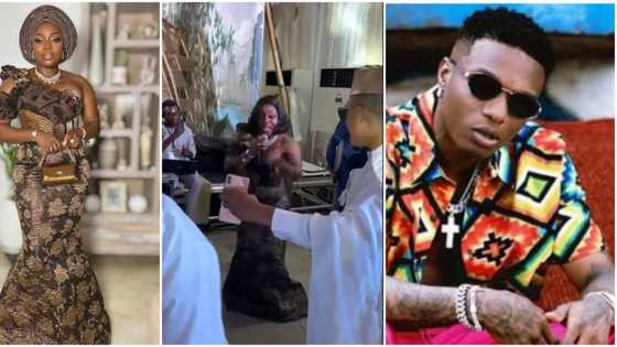 Old video of Bisola performing Wizkid's 'Scatter The Floor' @ Ini-Dima Okojie's Wedding goes viral, many react
