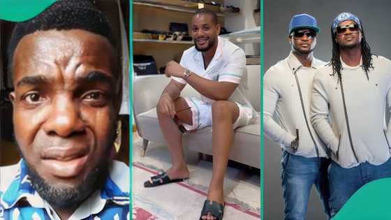 Man cries out, sends strong warning to Peter Okoye, P-Square, following Alexx Ekubo's untimely death