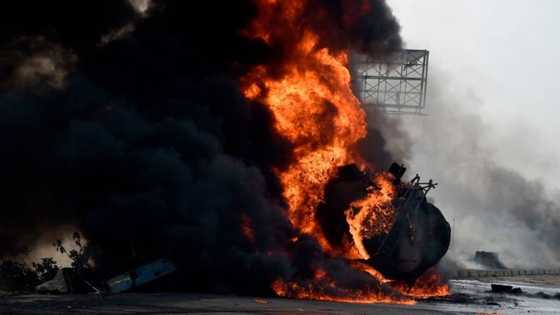 Commotion as tanker explodes in Lagos