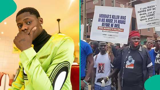 Yomi Fabiyi leads walk for late Mohbad ahead of his death anniversary: "He don cash out"