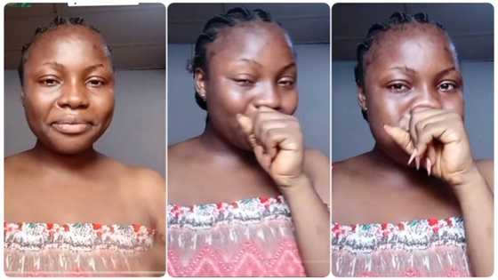 “I claim with faith”: Lady emotional as she receives video call confirming her visa approval