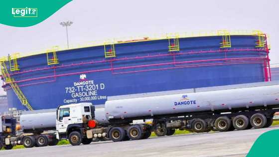 An kama gungun barayin mai da suka nufi matatar Dangote a Legas