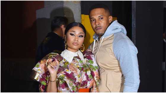 Nicki Minaj gives fans a first glimpse at her baby as she celebrates wedding anniversary