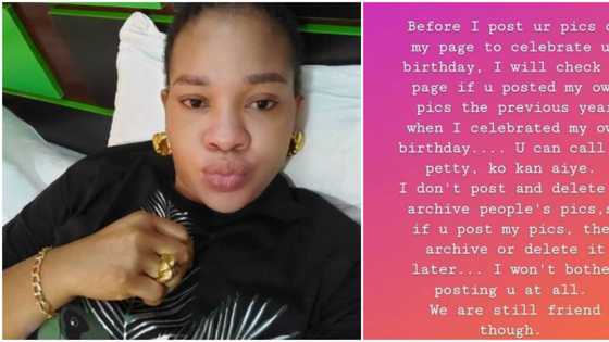 Before I post you on your birthday, I will check if you celebrated mine - Actress Mosun Filani says
