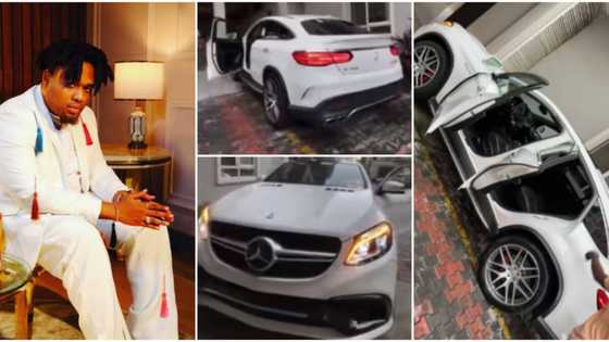 “He don swap Bentley”: Singer Buju BNXN splurges millions on new Benz, videos stir mixed reactions