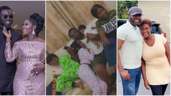 Mercy Johnson celebrates 9th wedding anniversary with family, calls them her entire world (video)
