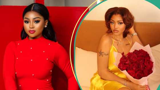 Regina Daniels spends New Year's Eve with mystery man as they step out together, fans react: "Love it for her"