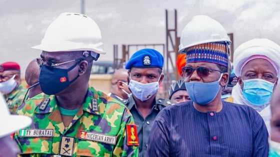 Governor Matawalle, Buratai inspect Ruga settlement project in Zamfara (photo)
