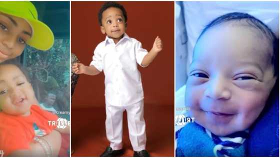 On this day a year ago I was blessed with the most precious gift: Regina Daniels gushes as son Munir clocks 1