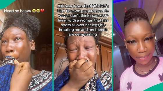 "My friends are complaining": Man quits marriage as wife develops spots on her legs, people react
