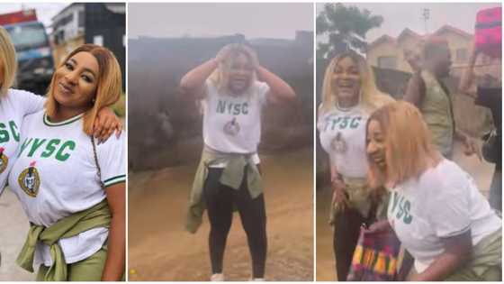 "Elderly women, una don too much cocomelon": Mercy Aigbe, Myde Martins scatter dance floor under heavy rain