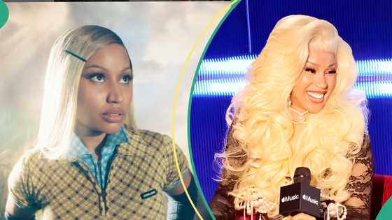 Cardi B slams rap rival Nicki Minaj as she takes aim at their age difference and reignites the feud