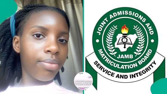 Science student who scored 96 in Mathematics in JAMB exam displays her 2026 UTME result