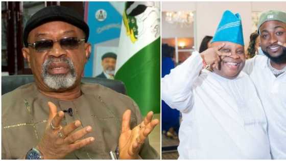 "All politicians won dey dance now": Davido reacts to old video of Chris Ngige busting hot moves at event