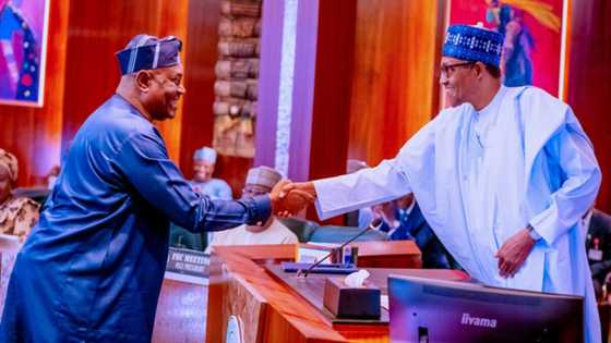 Yanzu-Yanzu: Shugaba Buhari Ya Rantsar Da Sabon Shugaban Hukumar Jindadin 'Yan Sanda Ta Ƙasa