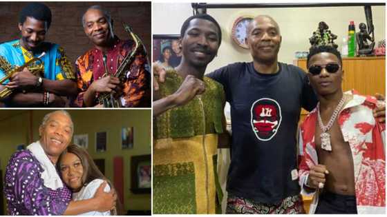 Wizkid, 2Baba & other new generation singers who have a song with Femi Kuti