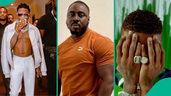 How Wizkid reacted after losing a ₦100 million ring during Germany outing