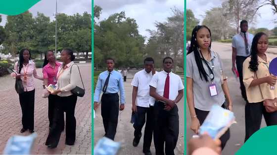 Covenant University students go viral for rejecting free money presented to them on campus