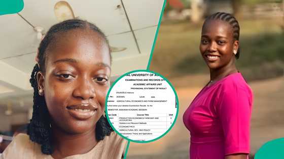FUNAAB student who had her best grades in final year displays results online, GPA trends