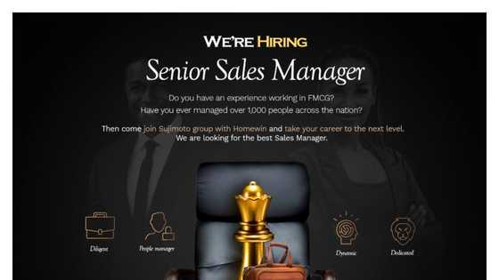 Are You the Best Sales Manager in Nigeria? Homewin By Sujimoto is Looking for You!