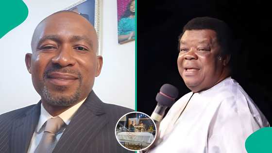 Uma Ukpai's burial: Man sheds tears after seeing late evangelist's casket, shares his experience