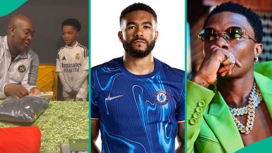 Wizkid's son Zion joins football academy owned by Chelsea star Reece James' dad, video trends