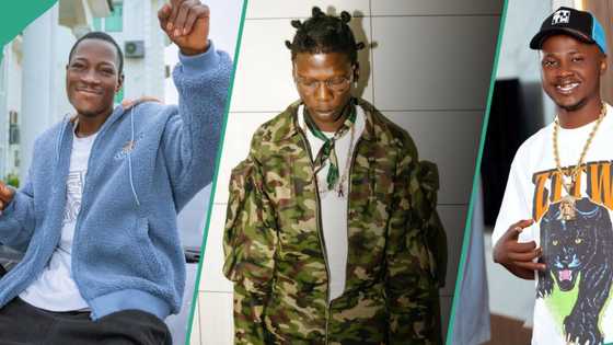 "Send me your account": Seyi Vibez allegedly gifts DJ Chicken and Oba Salo N50m each, clips trend