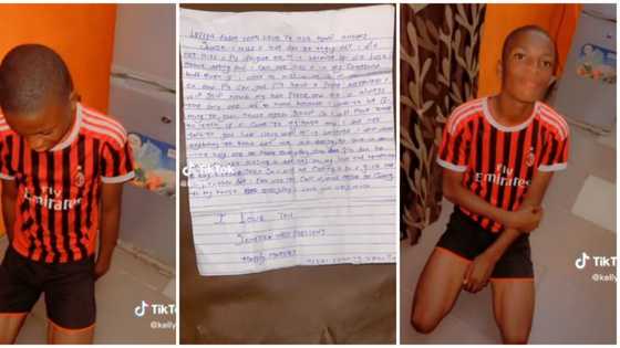 "This is beautiful": Leaked love letter young lady sent to SS1 student causes a huge stir among Nigerians