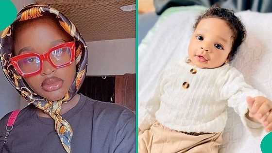 Nigerian baby with 'angelic' beauty goes viral on TikTok, video shows her biological mother