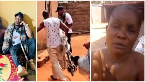 Singer Jaywon provides young man with wheelchair following his mother's cry for help