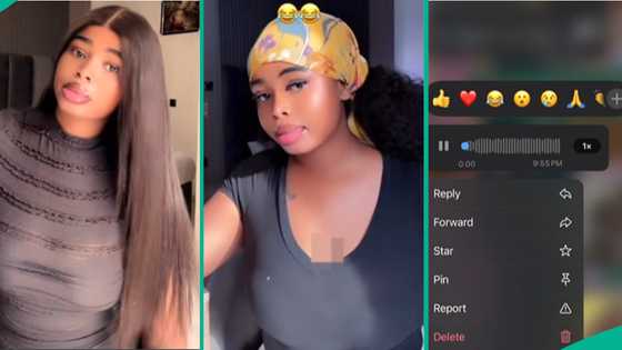 Lady’s rich brother begs her to help him “toast” woman, she shares his voice note, many react