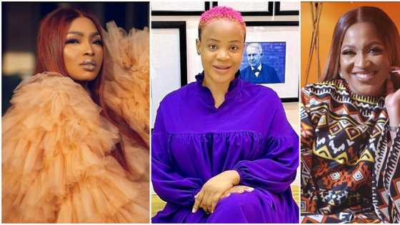 "Thanks for checking on me once or twice a year": Halima Abubakar shades Uche Ogbodo, others as she returns