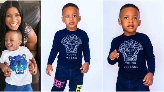 Linda Ikeji's son looks all grown up as he clocks 2, doting mom shares lovely photos